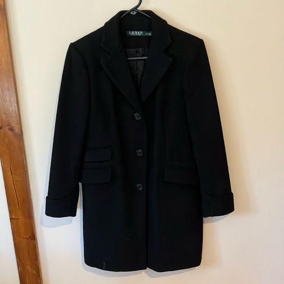 Ralph Lauren Classic Notched Collar Walker Coat - Picture 4 of 12